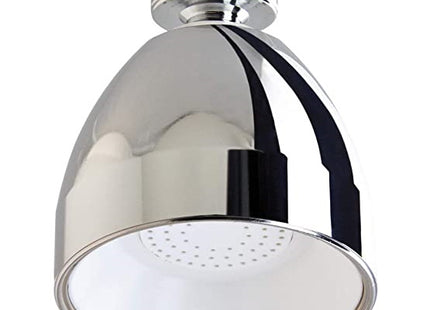 SIROFLEX SOFFIONE PER DOCCIA IN ABS CROMATO BIANCO CON SNODO IN OTTONE*