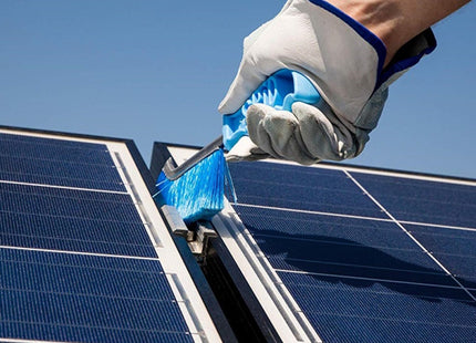 SIT SPAZZOLA SPID BLU IN PVC PIUMATO CON MANICO MM245 ART.0014