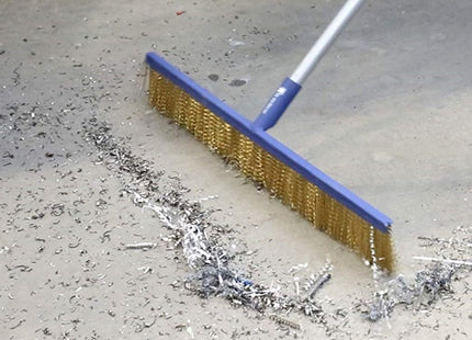 SIT SCOPA CORPO IN FERRO FILAMENTI IN ACCIAIO MM400X25 ART.1824 LLW4