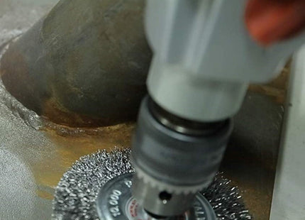 SIT SPAZZOLA CIRCOLARE IN ACCIAIO INOX CON GAMBO