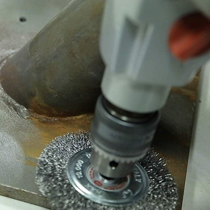 SIT SPAZZOLA CIRCOLARE IN ACCIAIO INOX CON GAMBO