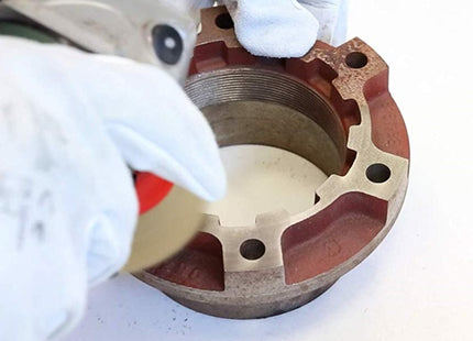 SIT SPAZZOLA A TAZZA IN ACCIAIO OTTONATO