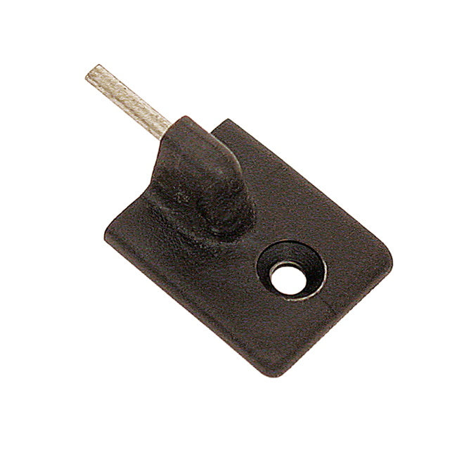 SODIFER GANCI ADESIVI IN PLASTICA PER BACCHETTE TENDE MARRONE CONF.PZ10