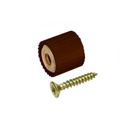 SODIFER REGGICRISTALLI IN OTTONE RICOPERTO IN GOMMA IN BLISTER DA PZ12