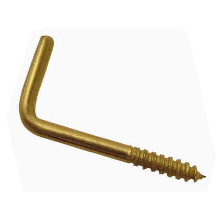 SODIFER CANCANI A VITE PER LEGNO IN FERRO OTTONATO IN CONF.BLISTER