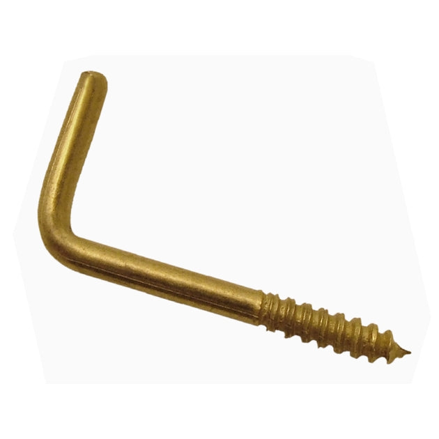 SODIFER CANCANI A VITE PER LEGNO IN FERRO OTTONATO IN CONF.BLISTER