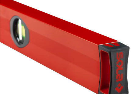 SOLA LIVELLA A BOLLA D'ARIA ART. BIGX 3 100 CM100 IN ALLUMINIO ROSSA*