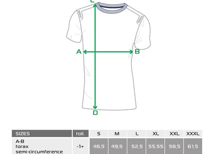 SPARCO T-SHIRT TECH STRETCH TRENTON COLORE AZZURRO