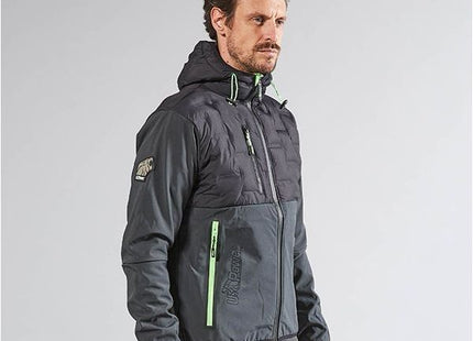 U-POWER GIACCA TECNICA SPOCK COLORE ASPHALT GREY