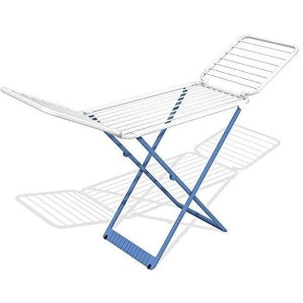 GIMI STENDIBIANCHERIA IN RESINA PERLA CON RUOTE CM190X54X91H*