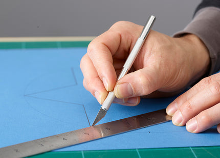 STANLEY COLTELLO CUTTER TAGLIABALSA IN ALLUMINIO