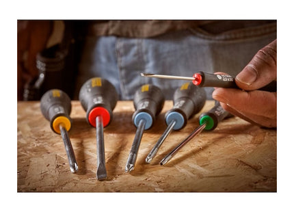 STANLEY SERIE DI 5 GIRAVITI FATMAX PUNTA A TAGLIO E CROCE PHILLIPS