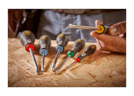 STANLEY SERIE DI 5 GIRAVITI FATMAX PUNTA A TAGLIO E CROCE PHILLIPS