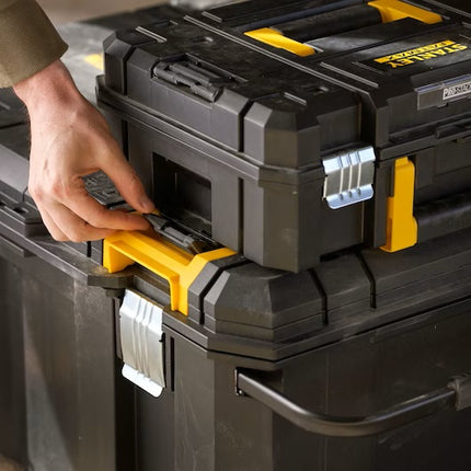 STANLEY VASCA PORTA ATTREZZI CON RUOTE PRO-STAK FATMAX 113 LITRI