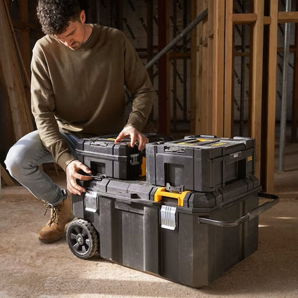 STANLEY VASCA PORTA ATTREZZI CON RUOTE PRO-STAK FATMAX 113 LITRI