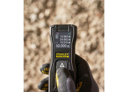 STANLEY MISURATORE LASER FLM165 FATMAX DISTANZA MISURABILE MAX MT50