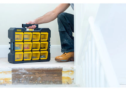 STANLEY PORTAMINUTERIA ORGANIZER VASCHETTE BASCULANTI MM450X356X108