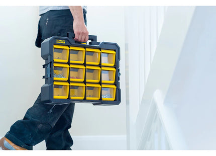 STANLEY PORTAMINUTERIA ORGANIZER VASCHETTE BASCULANTI MM450X356X108
