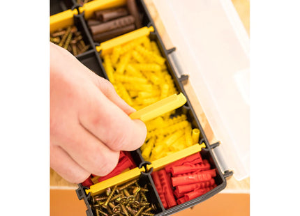 STANLEY ORGANIZER ESSENTIAL PORTAMINUTERIE 10 SCOMPARTI MM210X115X35