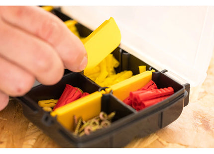 STANLEY ORGANIZER ESSENTIAL PORTAMINUTERIE 10 SCOMPARTI MM210X115X35