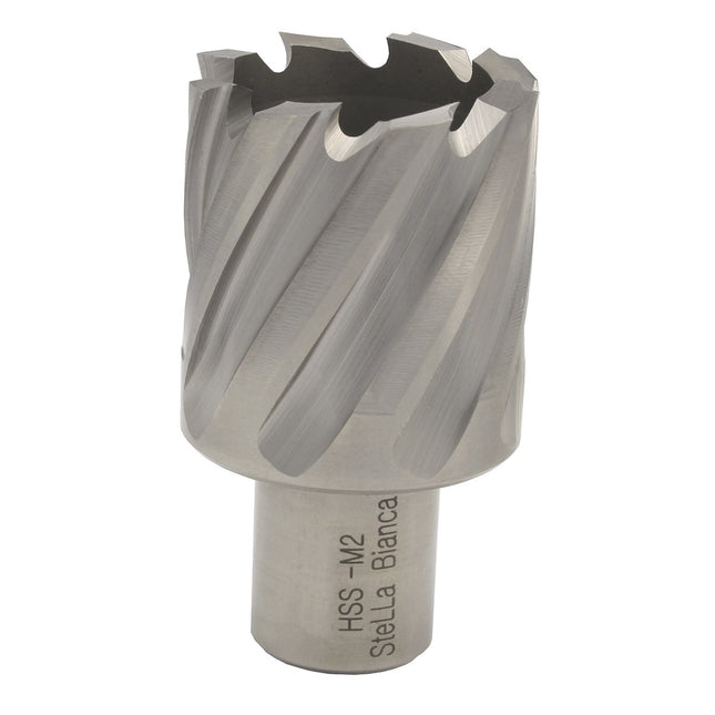 STELLA BIANCA FRESA HSS CORTA PER TRAPANI MAGNETICI WELDON 3/4&quot;