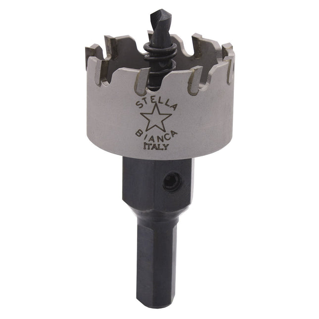STELLA BIANCA FRESA A TAZZA TCT PER INOX DENTI IN METALLO DURO