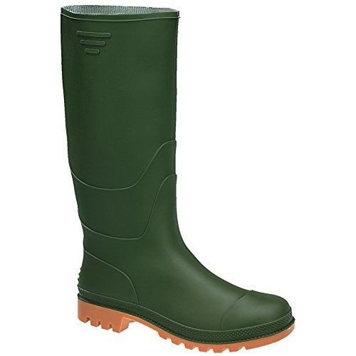 ISSA STIVALE IN PVC GINOCCHIO COLORE VERDE