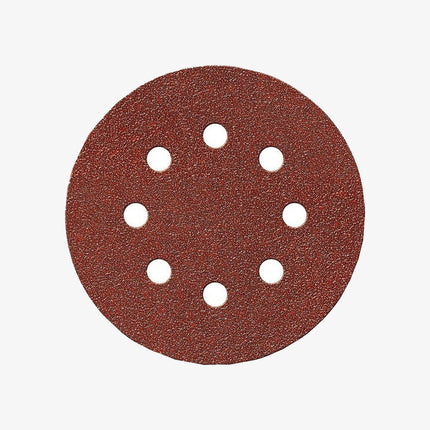 TAF DISCO VELCRATO IN CARTA ABRASIVA CORINDONE D.MM125 8 FORI