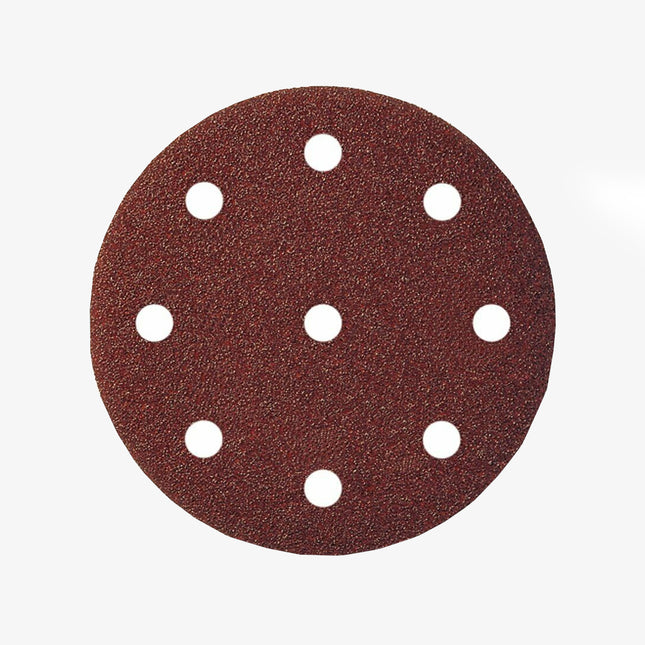 TAF DISCO VELCRATO IN CARTA ABRASIVA CORINDONE D.MM150 8+1 FORI