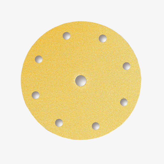 TAF DISCO VELCRATO IN CARTA CORINDONE LUBRIFICATO D.MM150 8+1 FORI