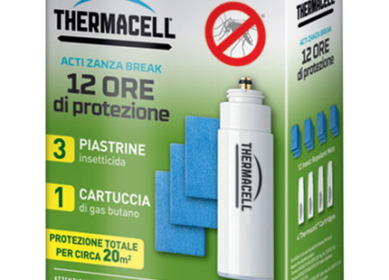 THERMACELL RICARICHE DISPOSITIVO PORTATILE ANTIZANZARE ACTI ZANZA BREAK