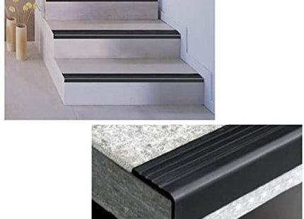 TRAFIL PARAGRADINO IN PVC FLESSIBILE MOD. M2 H.MM40X55X10MT COLORE NERO*