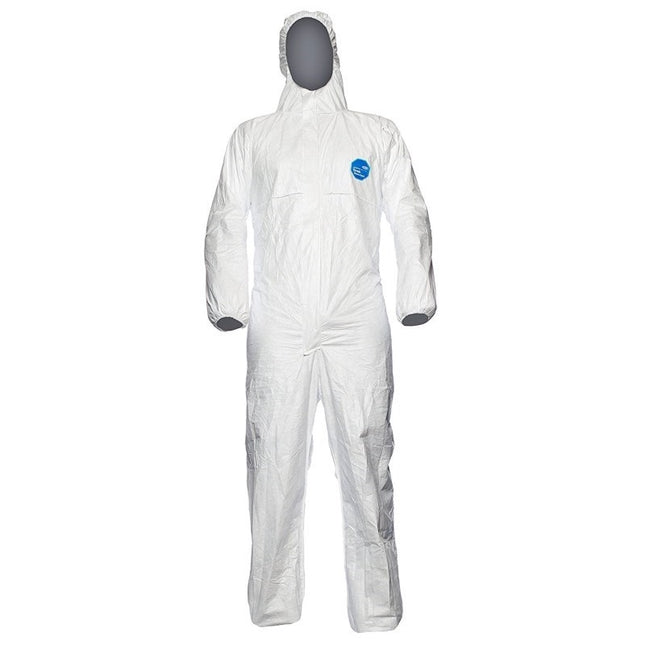 TUTA DI PROTEZIONE MONOUSO DUPONT MOD. TYVEK 500 XPERT BIANCA