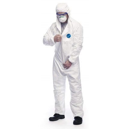 TUTA DI PROTEZIONE MONOUSO DUPONT MOD. TYVEK 500 XPERT BIANCA