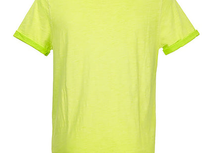 U-POWER T-SHIRT 100% COTONE MOD. FLUO COLORE YELLOW FLUO