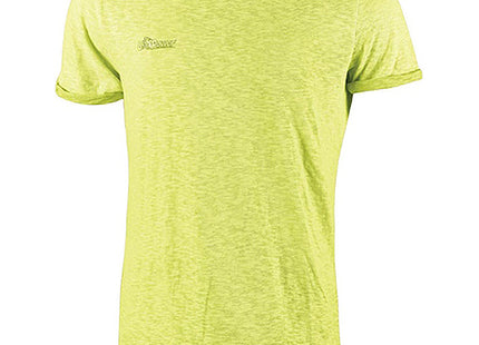 U-POWER T-SHIRT 100% COTONE MOD. FLUO COLORE YELLOW FLUO