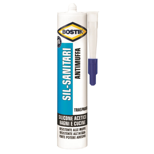 UHU BOSTIK SIL-SANITARI SILICONE ACETICO CARTUCCIA DA ML280
