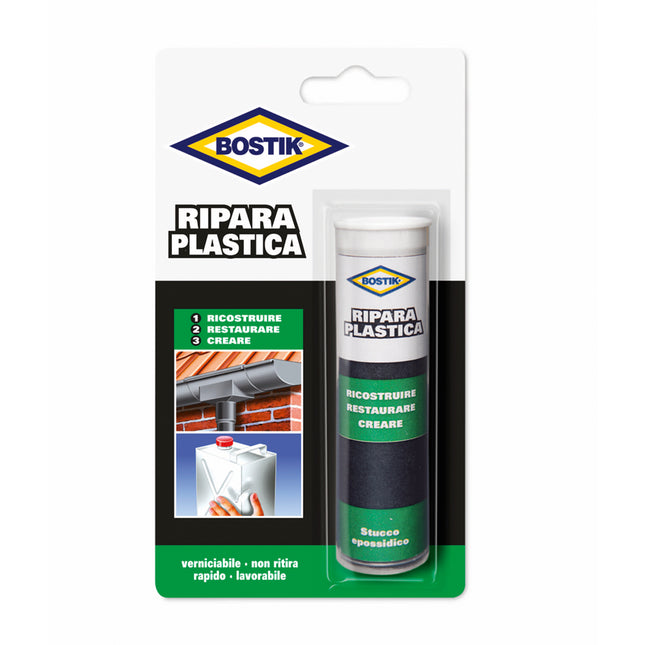 UHU BOSTIK RIPARA PLASTICA STUCCO EPOSSIDICO IN STICK GR56