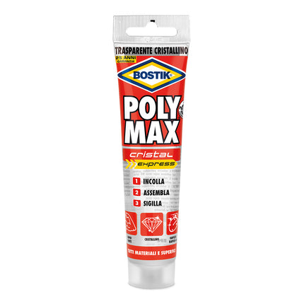 UHU BOSTIK POLY MAX CRISTAL EXPRESS SIGILLANTE/ADESIVO
