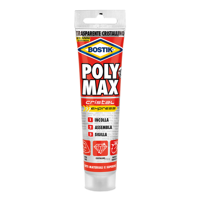 UHU BOSTIK POLY MAX CRISTAL EXPRESS SIGILLANTE/ADESIVO