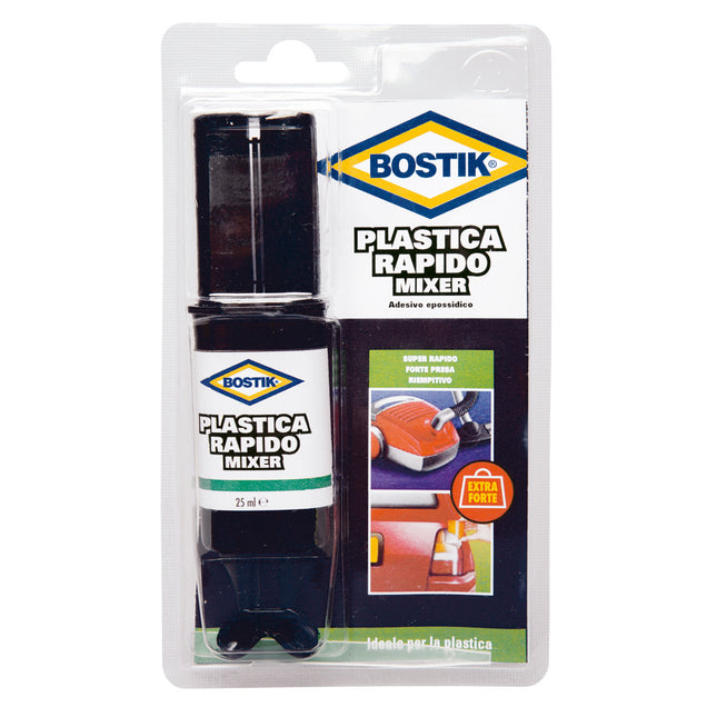 UHU BOSTIK PLASTICA RAPIDO MIXER ADESIVO ACRILICO BICOMPONENTE ML25