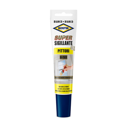 UHU BOSTIK SUPER SIGILLANTE PITTORI COLORE BIANCO