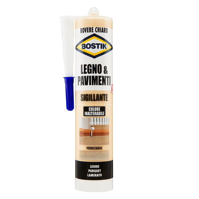 UHU BOSTIK SIGILLANTE LEGNO &amp; PAVIMENTI CARTUCCIA DA ML300