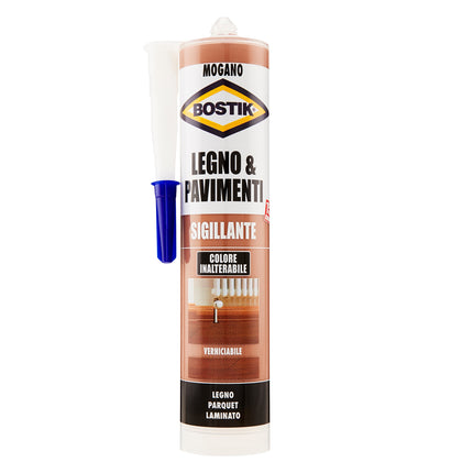 UHU BOSTIK SIGILLANTE LEGNO &amp; PAVIMENTI CARTUCCIA DA ML300