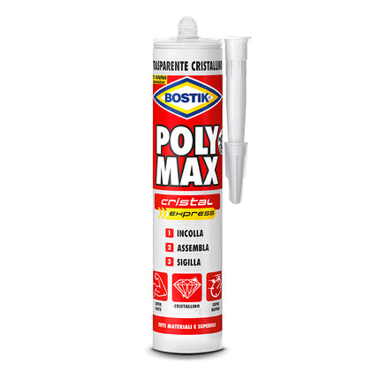 UHU BOSTIK POLY MAX CRISTAL EXPRESS SIGILLANTE/ADESIVO