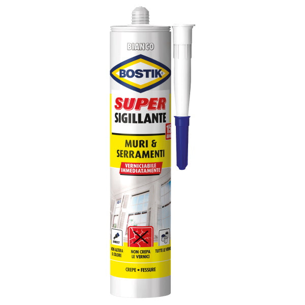 UHU BOSTIK SUPER SIGILLANTE PITTORI COLORE BIANCO