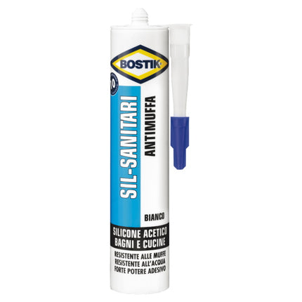 UHU BOSTIK SIL-SANITARI SILICONE ACETICO CARTUCCIA DA ML280