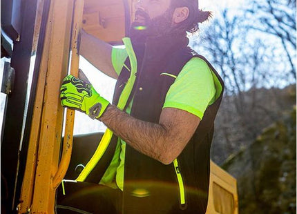 U-POWER GILET TECNICO IN SOFTSHELL UNIVERSE COLORE BLACK CARBON