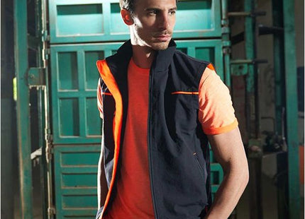 U-POWER GILET TECNICO IN SOFTSHELL UNIVERSE COLORE DEEP BLUE