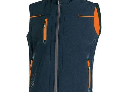 U-POWER GILET TECNICO IN SOFTSHELL UNIVERSE COLORE DEEP BLUE